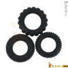 1-bo-3-vong-deo-duong-vat-TITAN-silicone-gai-bi