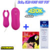 Aphojoy Heart Vibrating Egg Sex Toy Combo + Durex 2in1 Gel