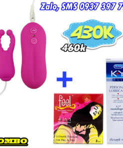 Vibrating Egg Sex Toy Combo Crab Claw 10 Modes + KY Gel + Feel Condoms