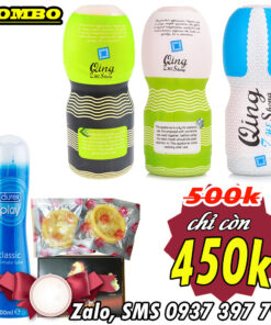 Combo Sextoy for Men Super Cheap Price Qing Pretty Butterfly Masturbation Cup + Durex Lubricant Gel 100ml