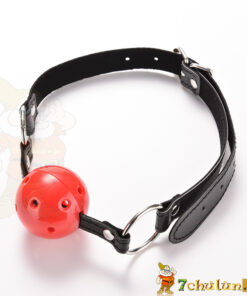 MOBALL leather strap jaw lock sadistic device of blissful silence #BD10