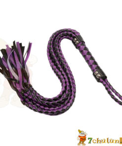 Sadistic tool soft leather whip full of pleasure Tobi #BD23