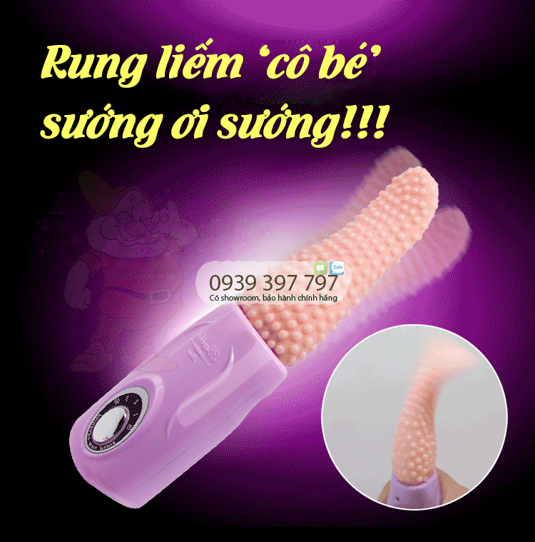 Vagina licking tongue ☑️Pretty Love Vibrating massage tounge, soft spikes