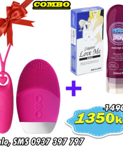 Combo Sextoy for Women Premium Vibrating Egg Aphojoy II + Durex 2in1 Gel