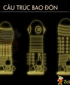 Bao cao su don khuc gan gai bi Hotspace Dragon