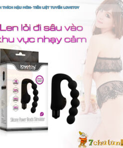 Do Choi Kich Thich Hau Mon Lovetoy Anal Silicone de len loi sau vao hau mon
