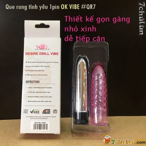 Love vibrating stick✅ 1pin OK VIBE😘
