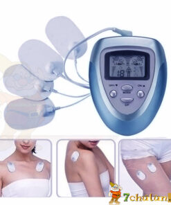 May Massage Xung Dien 4 Mieng Su Dung Remote 2 Pin 3A de dang massage cac khop