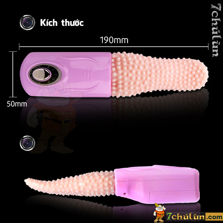 Vagina licking tongue ☑️Pretty Love Tounge Vibrating massage, soft spikes