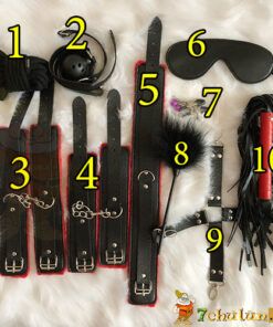 Bộ dụng cụ bạo dâm 10 món