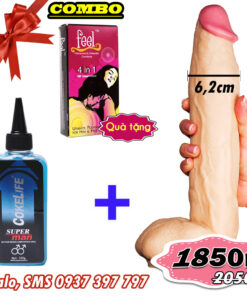 Cobom Sextoy For Gay DVG Lovetoy King Size 11 Inch + CockLife Anal Gel