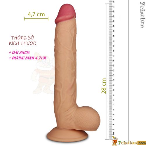 Duong Vat Gia Kich Thuoc Lovetoy King Thong So Kich Thuoc Frame