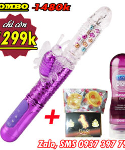 Combo Sextoy for Women LiBo Masturbation Toy 36 Modes + Durex 2in1 Gel