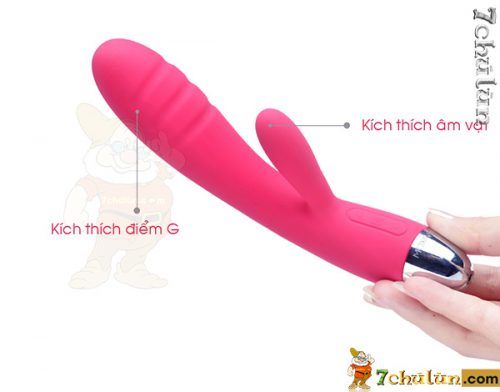 Women's sextoy Svakom Barbara has an impressive design with two vibrating branches