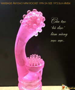 May Massage Am Dao Mini Rocket Cau Tao Phan Dau Sextoy