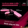 Trứng rung 2 đầu đa năng kích thích bướm xinh