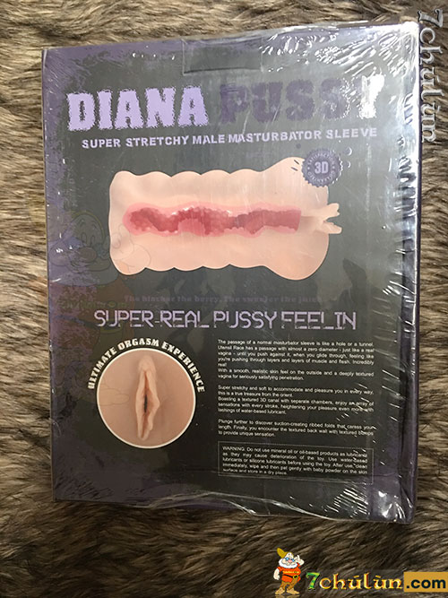 Sextoy for men fake vagina Diana designs a luxurious label to honor the product