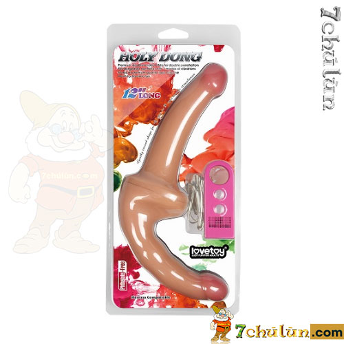 2-headed sextoy😍 super soft for lesbians ✅Lovetoy Holy 3