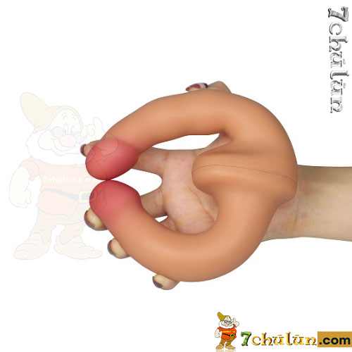 2-headed sextoy😍 super soft for lesbians ✅LovetoyHoly 5