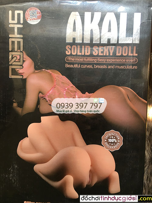 sexdoll Akali bust love doll appraised on box