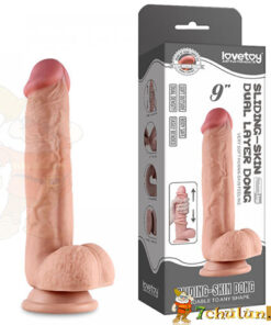 Dương vật giả Lovetoy Sliding Skin dong ✅ siêu mềm giống thật