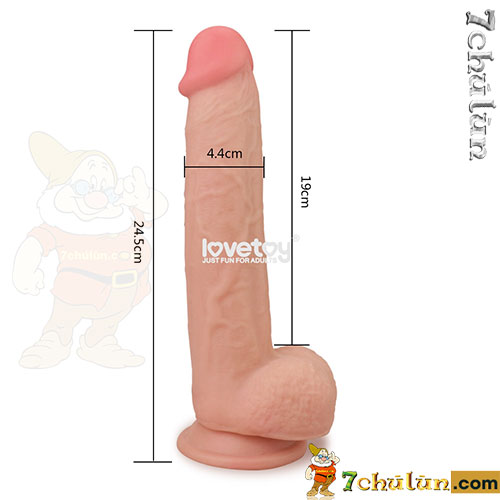 Lovetoy Sliding Skin dong dildo ✅ super soft and realistic