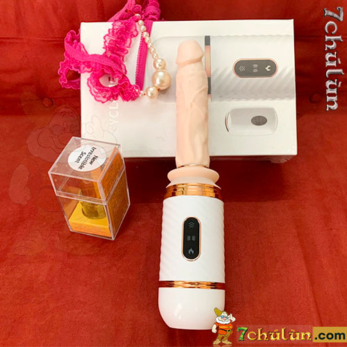 Cyclone automatic retractable dildo Fire🔥 radiates heat 42 degrees