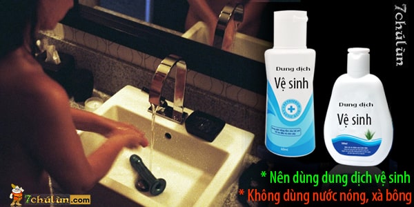 Shop 7 Dwarfs instructions on cleaning sextoy