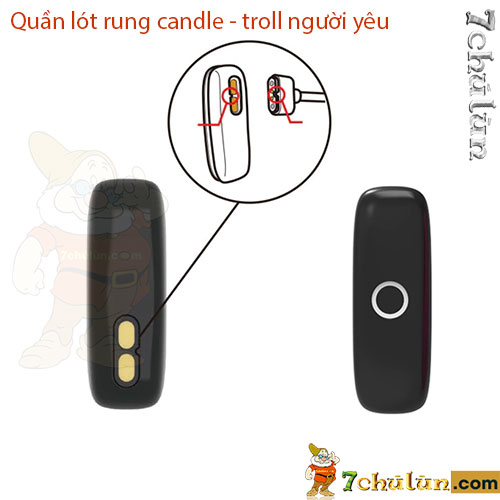 Super mini Candle girlfriend troll vibration panties