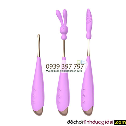 3-in-1 vibrating foreplay massage stick with 7 modes Kegel Excercise