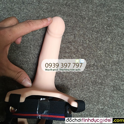 Softest generation silicone strap-on dildo for men Aphrodisia