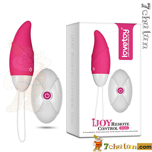 Remote controlled Lovetoy ijoy Mango vibrating egg that feels like a pangolin