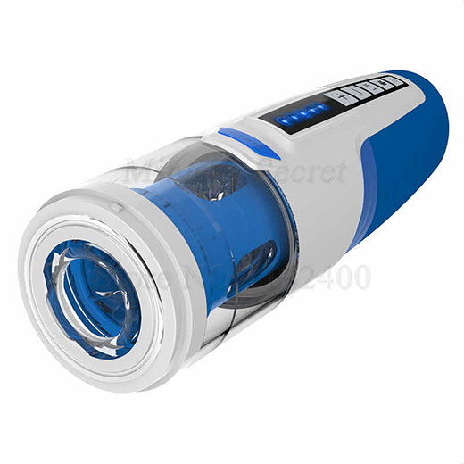 Leten Star Wars fake vagina with vibration and automatic rotation for men
