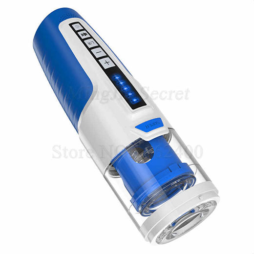 Leten Star Wars fake vagina with vibration and automatic rotation for men