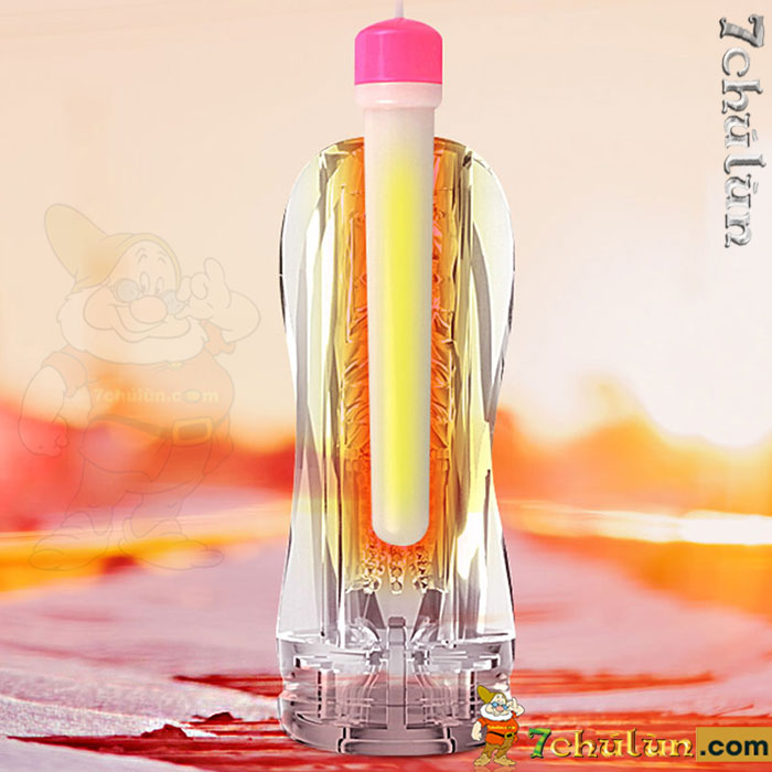 Galaku fake vagina combined with heat rod, brings endless ecstasy