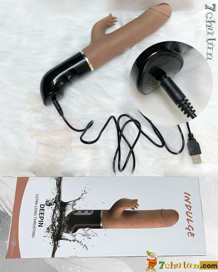 Sextoy Indulge Deepin premium vibrating licking