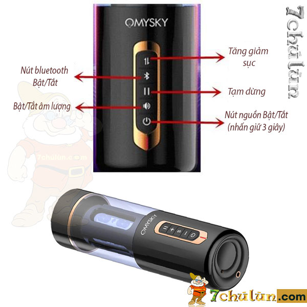 Omysky masturbation cup automatically interacts with real people 