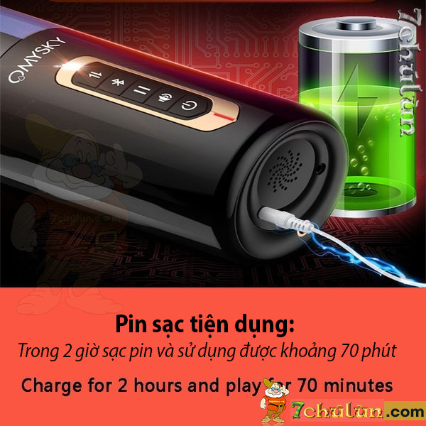 Omysky automatic sucking fake vagina rechargeable battery 