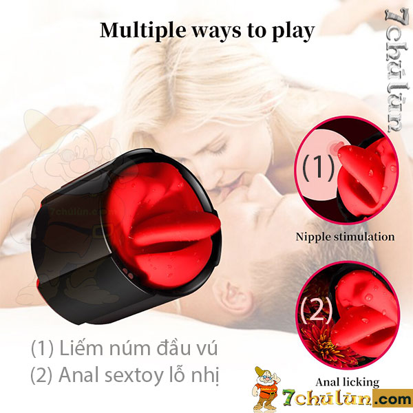 Galaku automatic masturbation cup licks and sucks like the real thing realistic