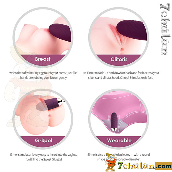 Sextoy Elmer Svakom is an integration of many smart, convenient modes Elmer Svakom vibrating egg is an integration of many smart, convenient modes
