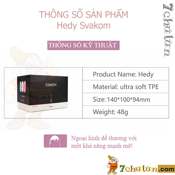 Hedy Svakom male masturbation egg ideal size for men