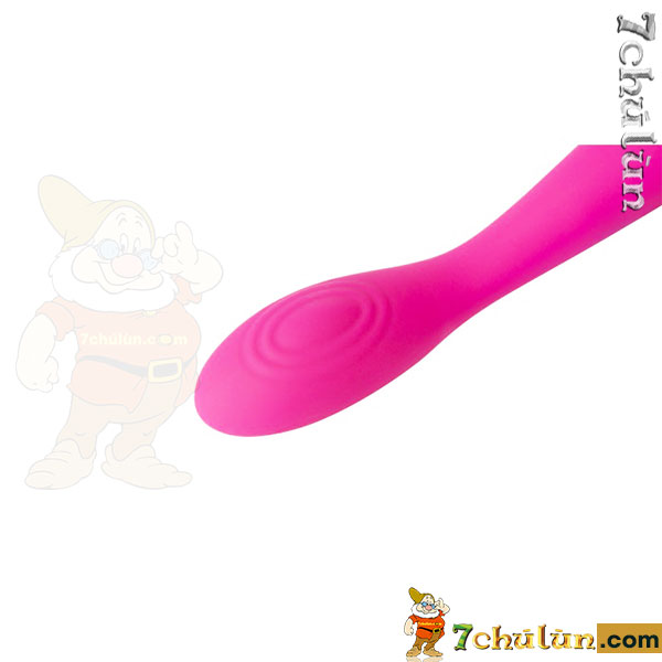 Iris Svakom vibrating stick has a soft and smooth head, 3 unique stacked structures