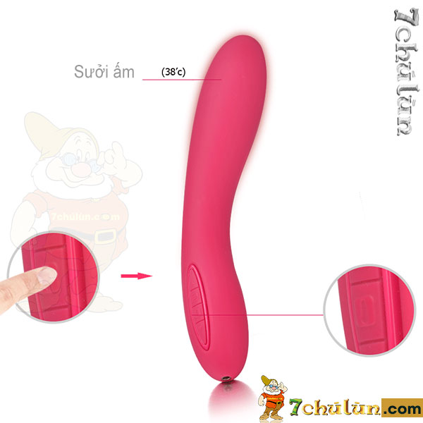 Leslie Svakom vibrator radiates high-quality heat that makes her fall in love