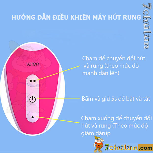 Leten Mini Vibrating Egg with Extremely Pleasurable Suction Head6