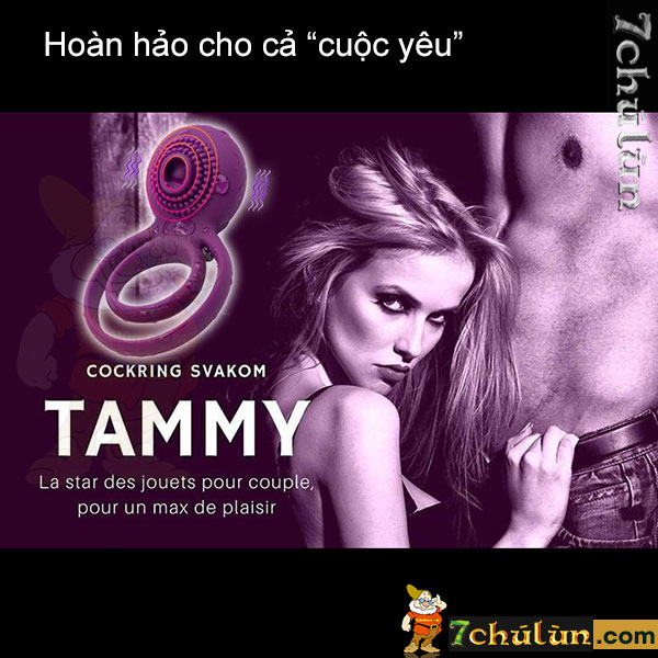 Tammy Svakom dual vibrating ring is perfect for even "lovemaking"