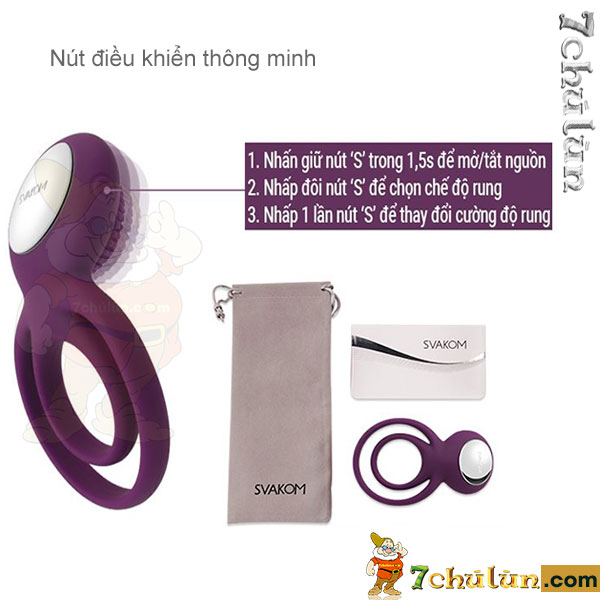 Sextoy Tammy Svakom is easy to use with just one button