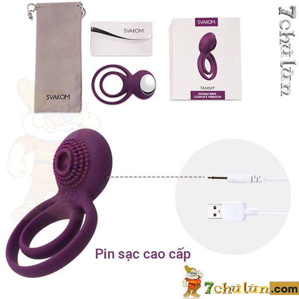 Tammy Svakom love vibrating ring with impressive, convenient design