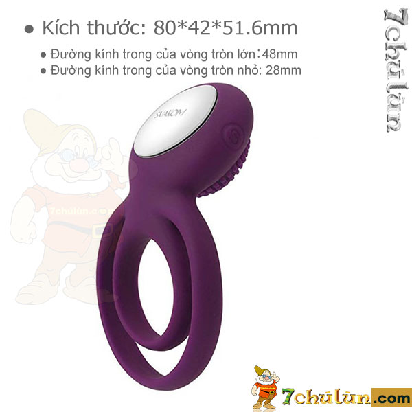Tammy Svakom vibrating bracelet has the ideal size