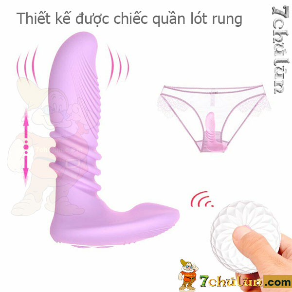 Butt Plug sex toy can design convenient vibrating panties