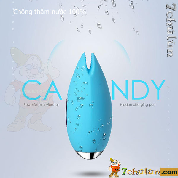 Candy Svakom vaginal vibrator is absolutely waterproof